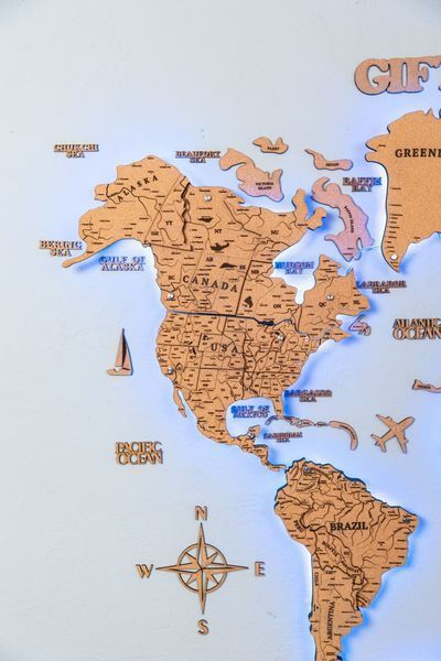 Карты мира CORK 235686439 фото