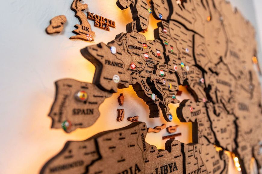 Карты мира CORK 235686439 фото